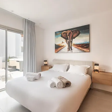 Dom wakacyjny Colinas - Bentor 3,4 Penthouse Pool View & Jacuzzi *